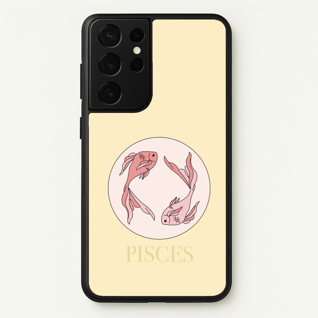 Pisces - Tarot Cards - Horoscope Phone Case for Galaxy S21 Ultra