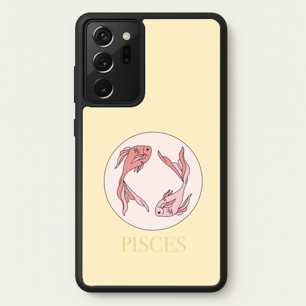 Pisces - Tarot Cards - Horoscope Phone Case for Galaxy Note 20 Ultra
