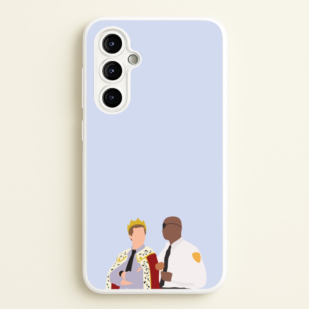 Jake and Holt B99 - Halloween Specials - Halloween Specials Phone Case for Galaxy A54