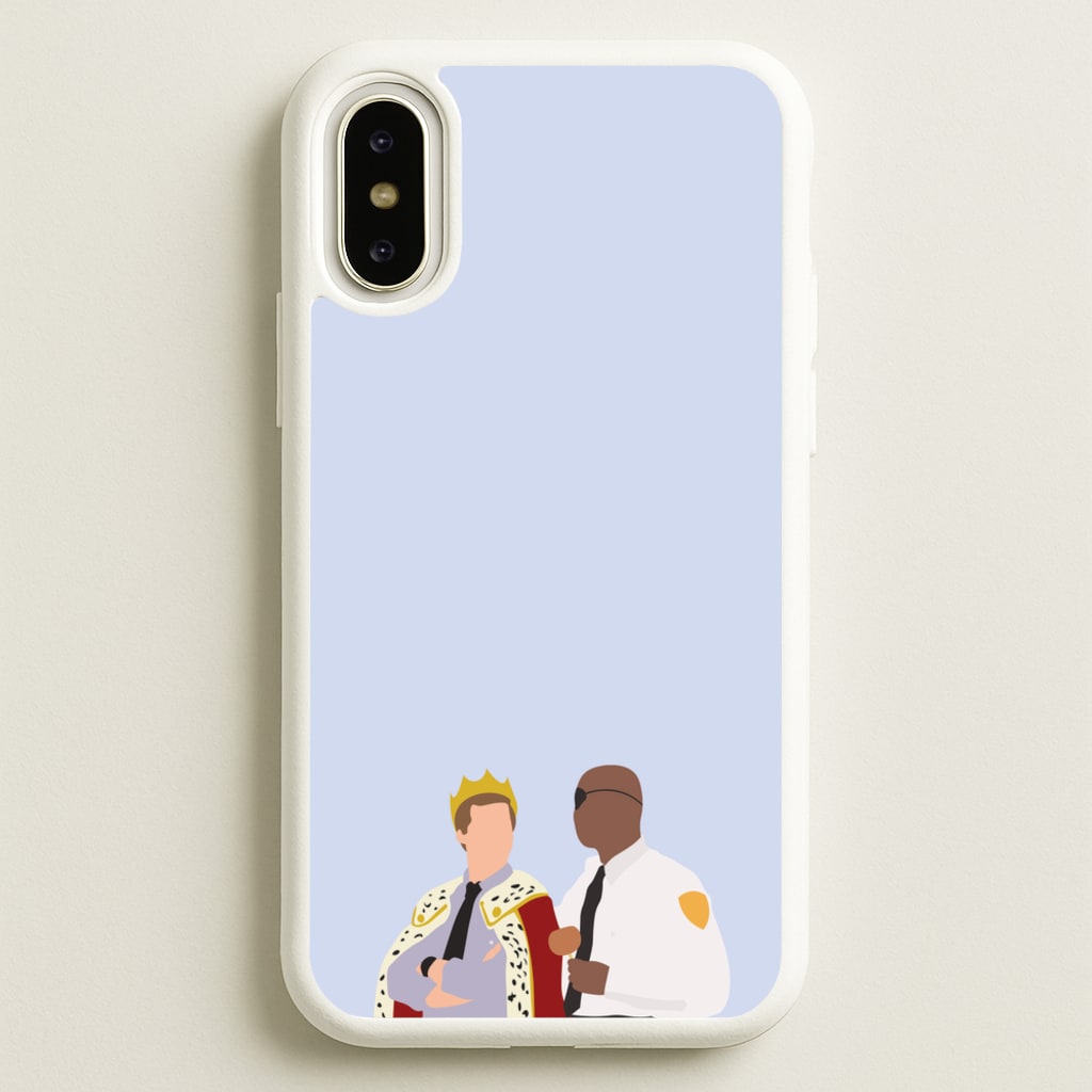 Jake and Holt B99 - Halloween Specials - Halloween Specials Phone Case for iPhone X / XS