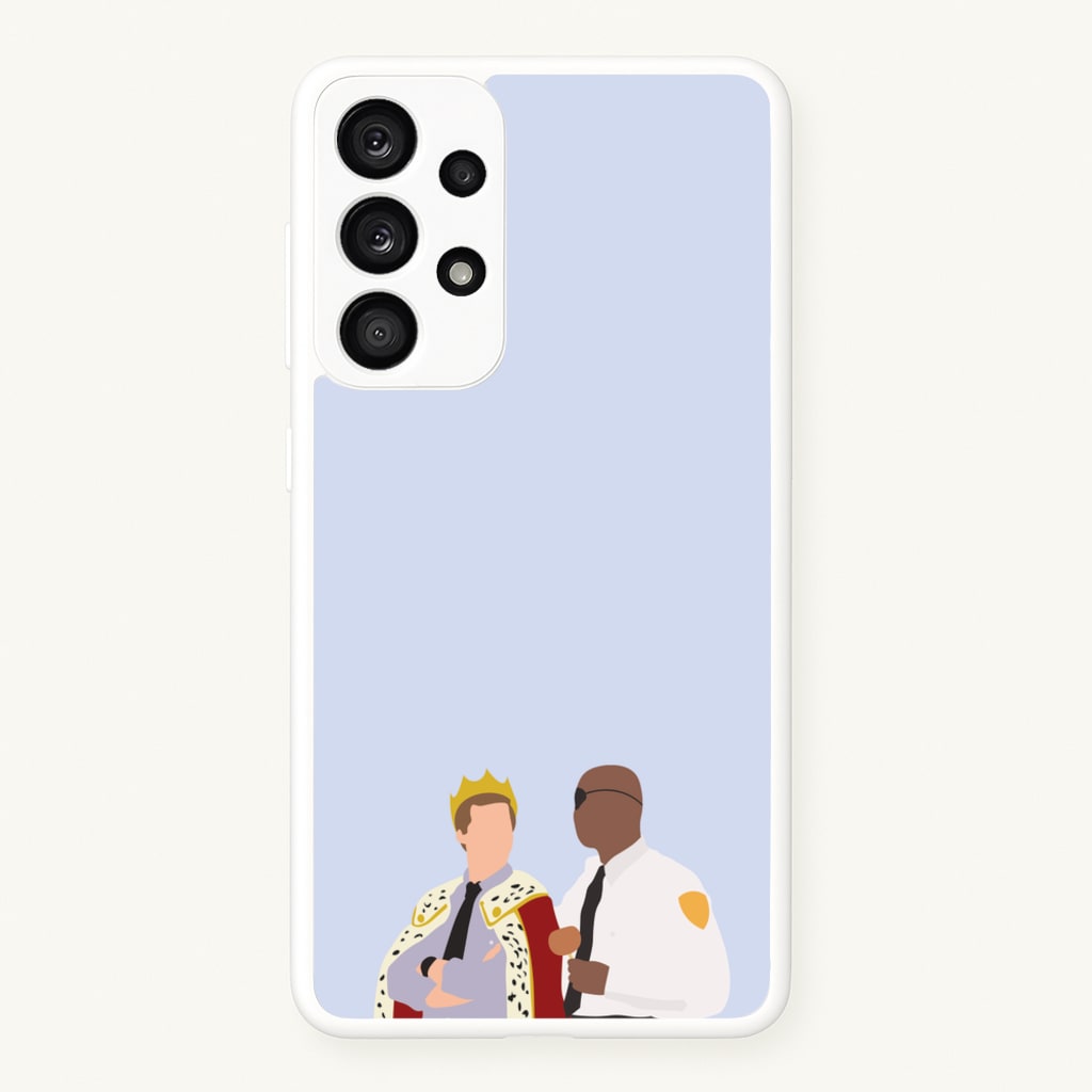 Jake and Holt B99 - Halloween Specials - Halloween Specials Phone Case for Galaxy A53
