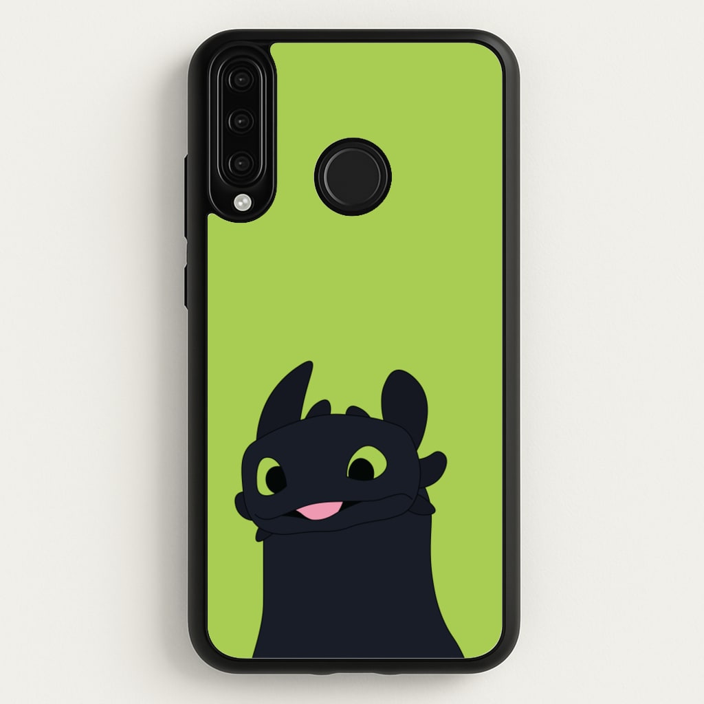 Black Fury Dragon - How To Train Your Dragon Phone Case for Huawei P30 Lite
