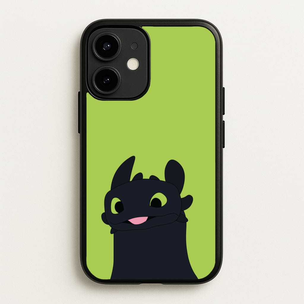 Black Fury Dragon - How To Train Your Dragon Phone Case for iPhone 12 Mini