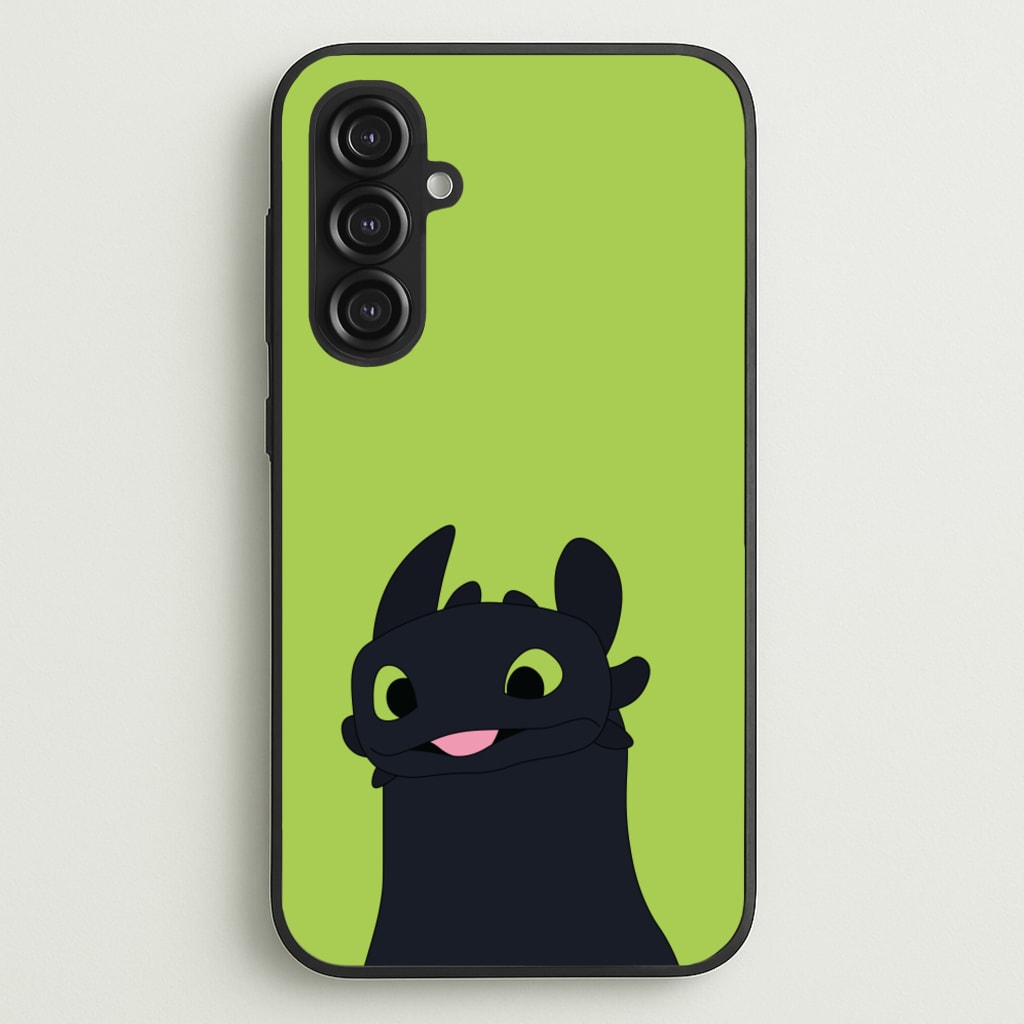 Black Fury Dragon - How To Train Your Dragon Phone Case for Galaxy S23FE