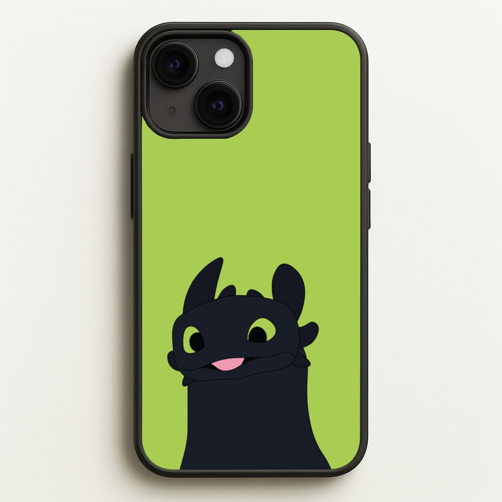Black Fury Dragon - How To Train Your Dragon Phone Case for iPhone 13
