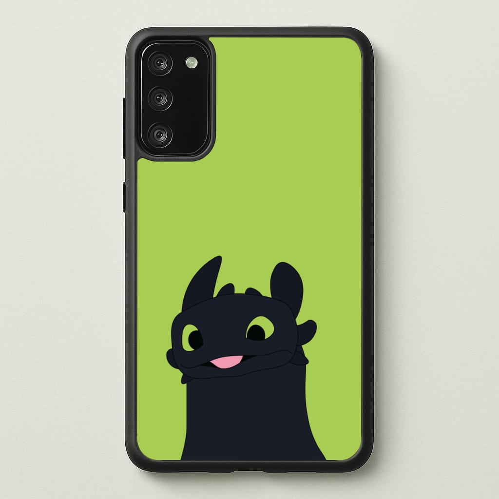 Black Fury Dragon - How To Train Your Dragon Phone Case for Galaxy S20FE