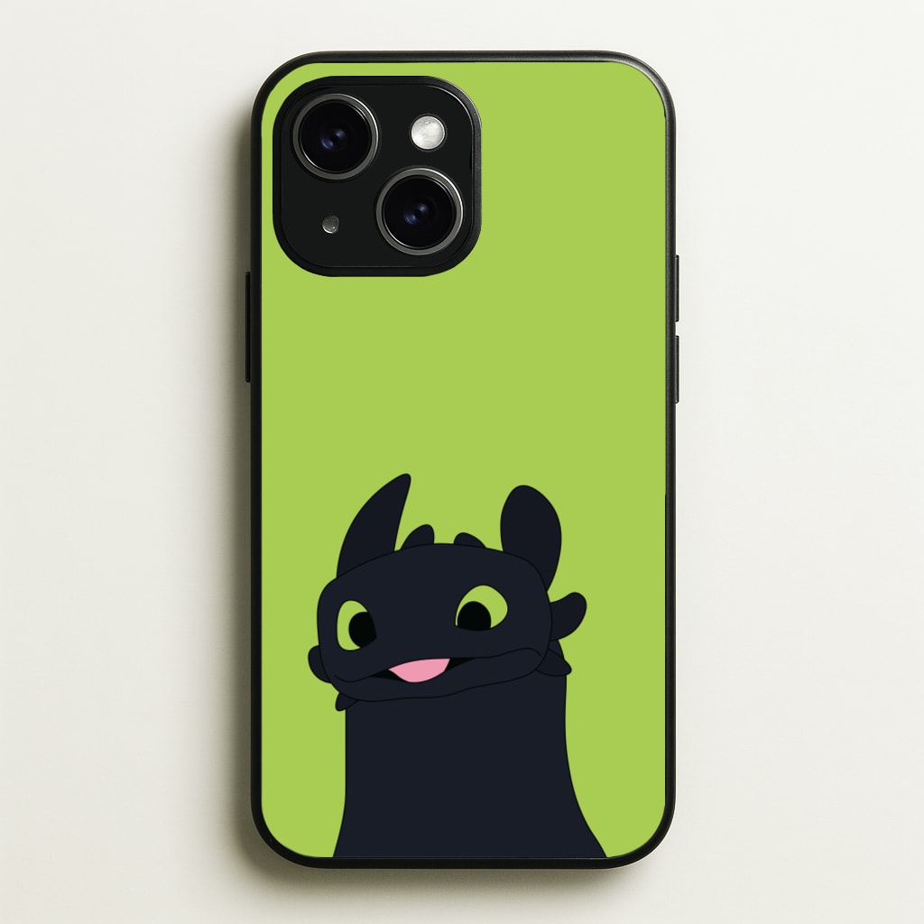 Black Fury Dragon - How To Train Your Dragon Phone Case for iPhone 15 Plus