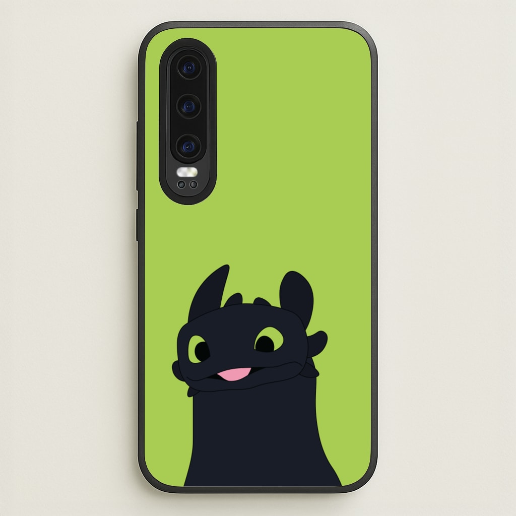Black Fury Dragon - How To Train Your Dragon Phone Case for Huawei P30