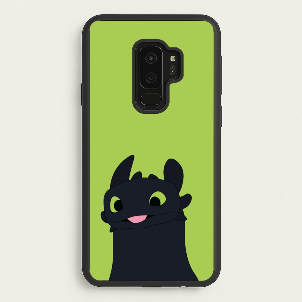 Black Fury Dragon - How To Train Your Dragon Phone Case for Galaxy S9 Plus