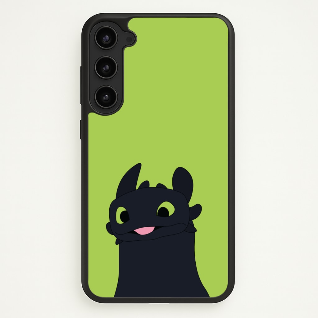 Black Fury Dragon - How To Train Your Dragon Phone Case for Galaxy S23