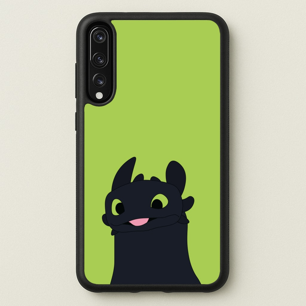 Black Fury Dragon - How To Train Your Dragon Phone Case for Huawei P20 Pro