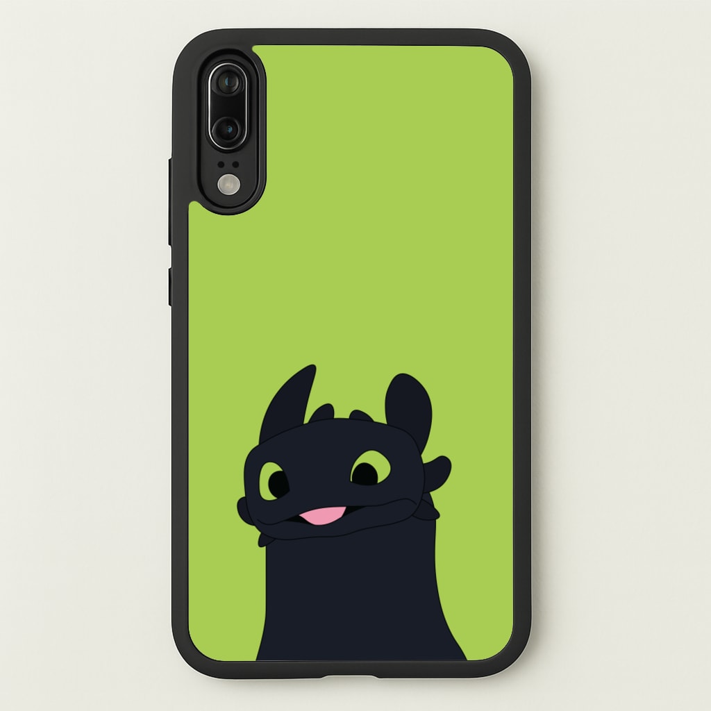 Black Fury Dragon - How To Train Your Dragon Phone Case for Huawei P20