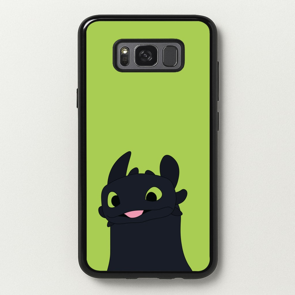 Black Fury Dragon - How To Train Your Dragon Phone Case for Galaxy S8 Plus