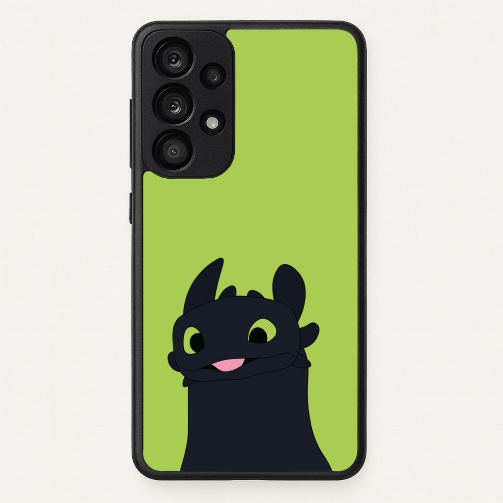 Black Fury Dragon - How To Train Your Dragon Phone Case for Galaxy A53