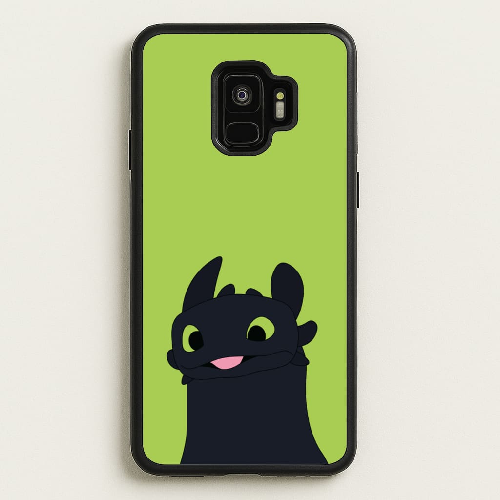 Black Fury Dragon - How To Train Your Dragon Phone Case for Galaxy S9