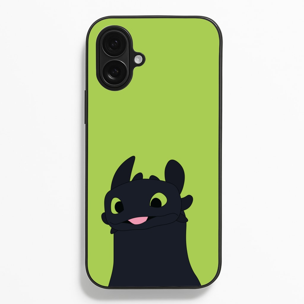 Black Fury Dragon - How To Train Your Dragon Phone Case for iPhone 16 Plus