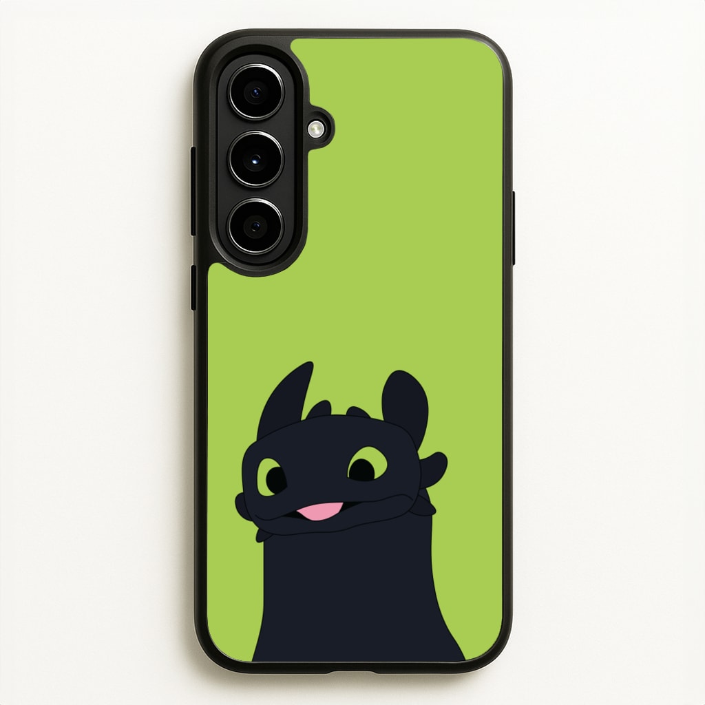 Black Fury Dragon - How To Train Your Dragon Phone Case for Galaxy A56