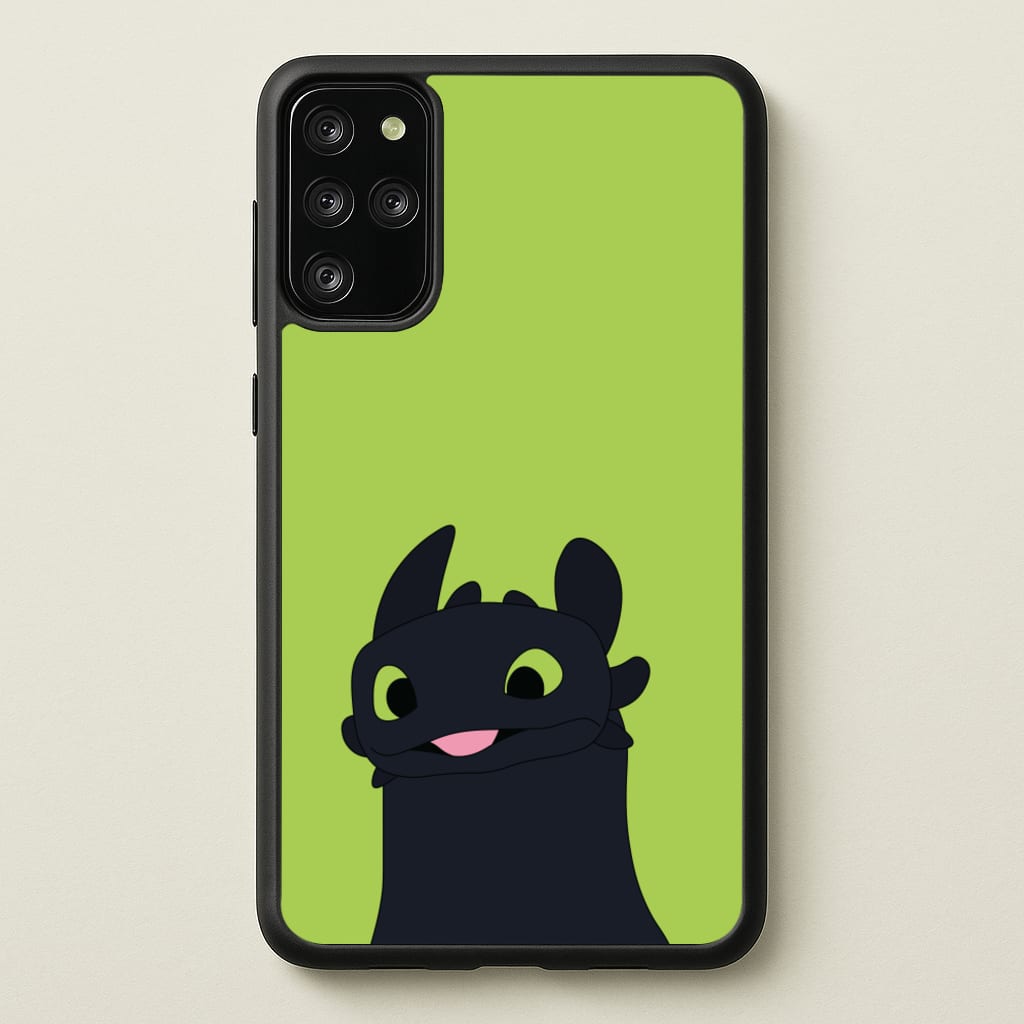 Black Fury Dragon - How To Train Your Dragon Phone Case for Galaxy S20 Plus