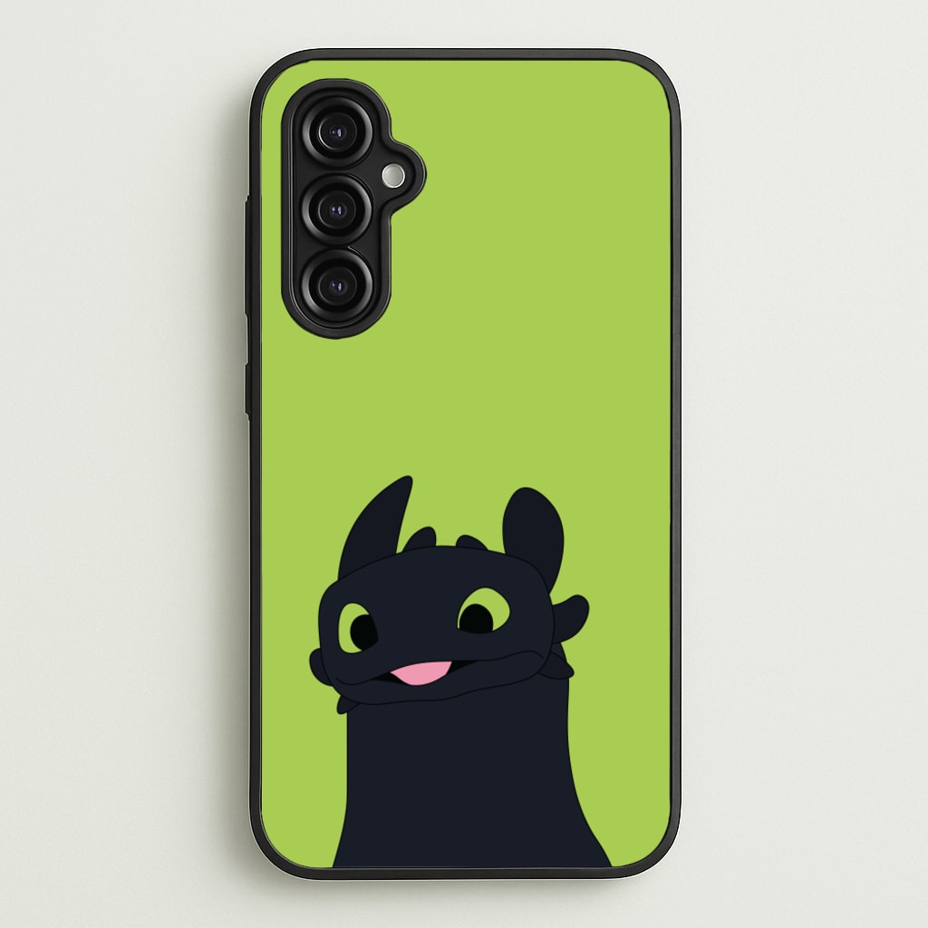 Black Fury Dragon - How To Train Your Dragon Phone Case for Galaxy A14