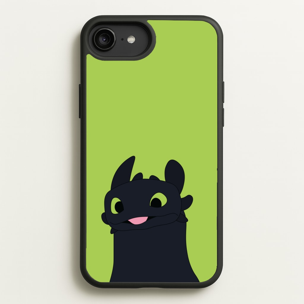 Black Fury Dragon - How To Train Your Dragon Phone Case for iPhone 6 Plus / 7 Plus / 8 Plus