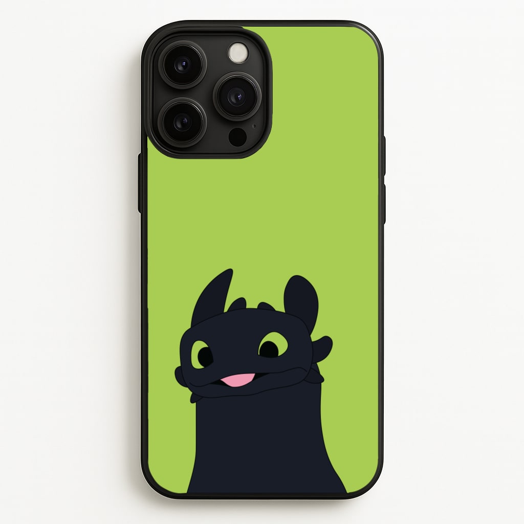 Black Fury Dragon - How To Train Your Dragon Phone Case for iPhone 13 Pro Max