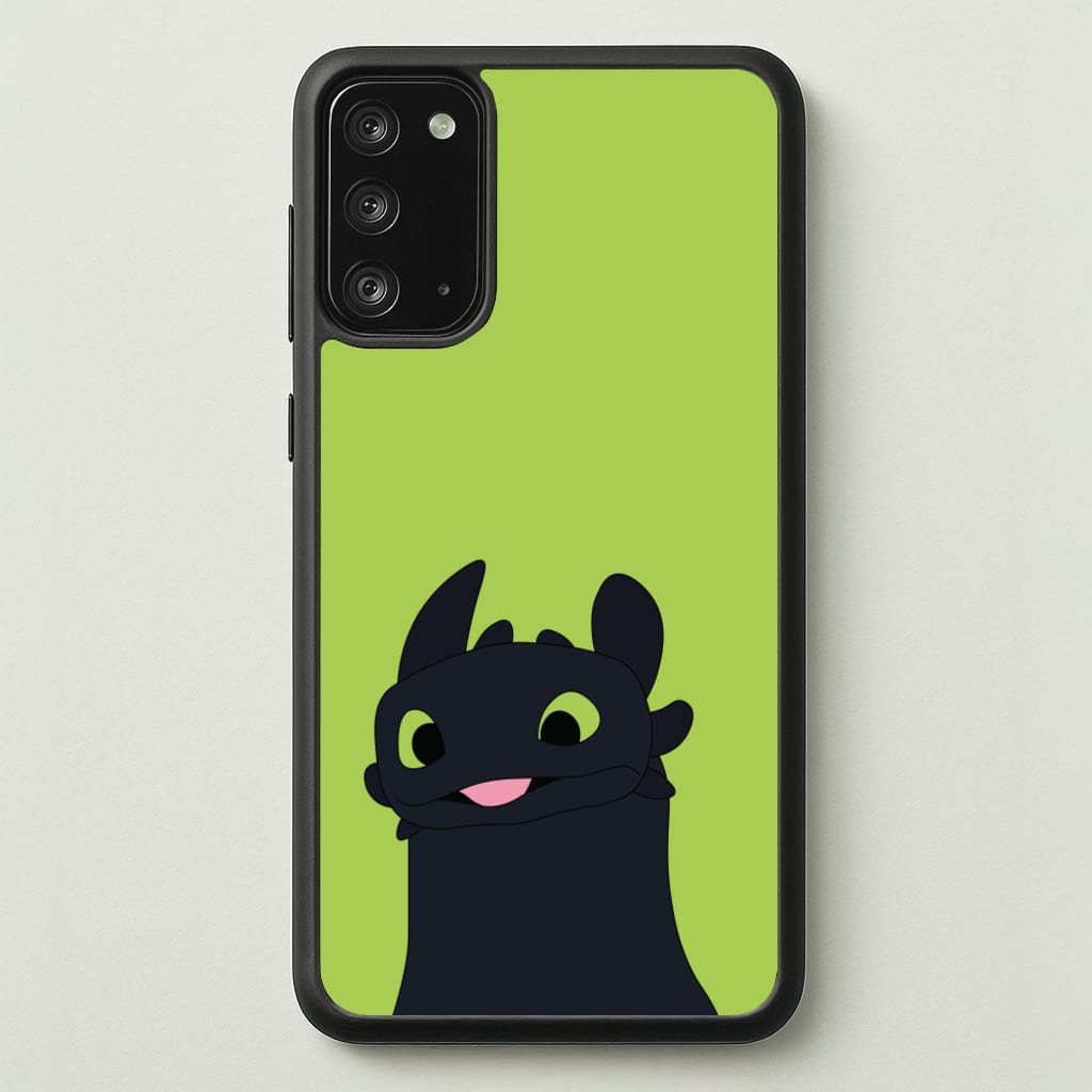 Black Fury Dragon - How To Train Your Dragon Phone Case for Galaxy Note 20