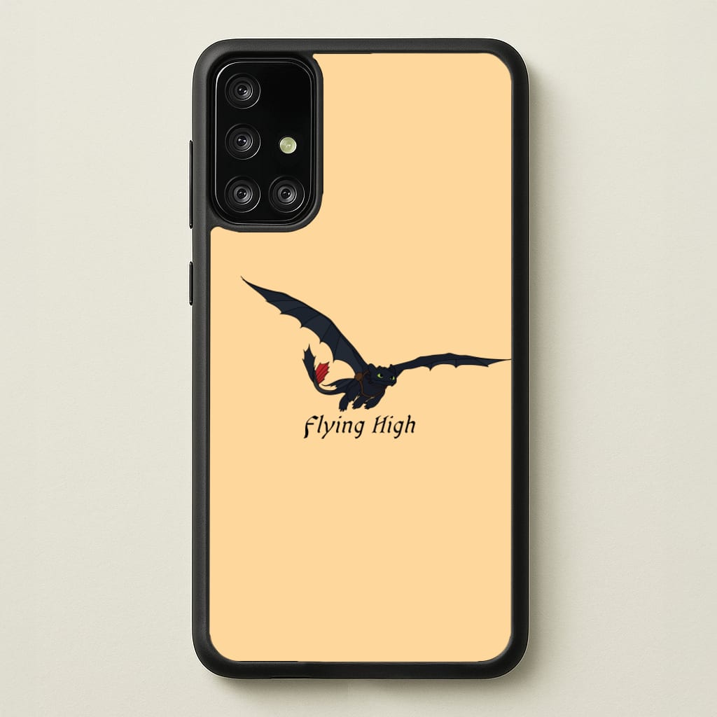 Dragon Flying High - How To Train Your Dragon Phone Case for Galaxy A71