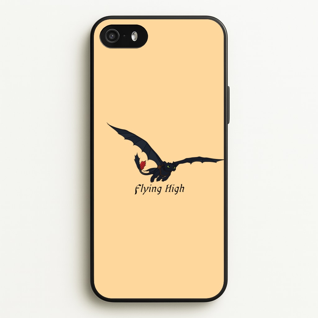 Dragon Flying High - How To Train Your Dragon Phone Case for iPhone 5 / 5s / SE 2016