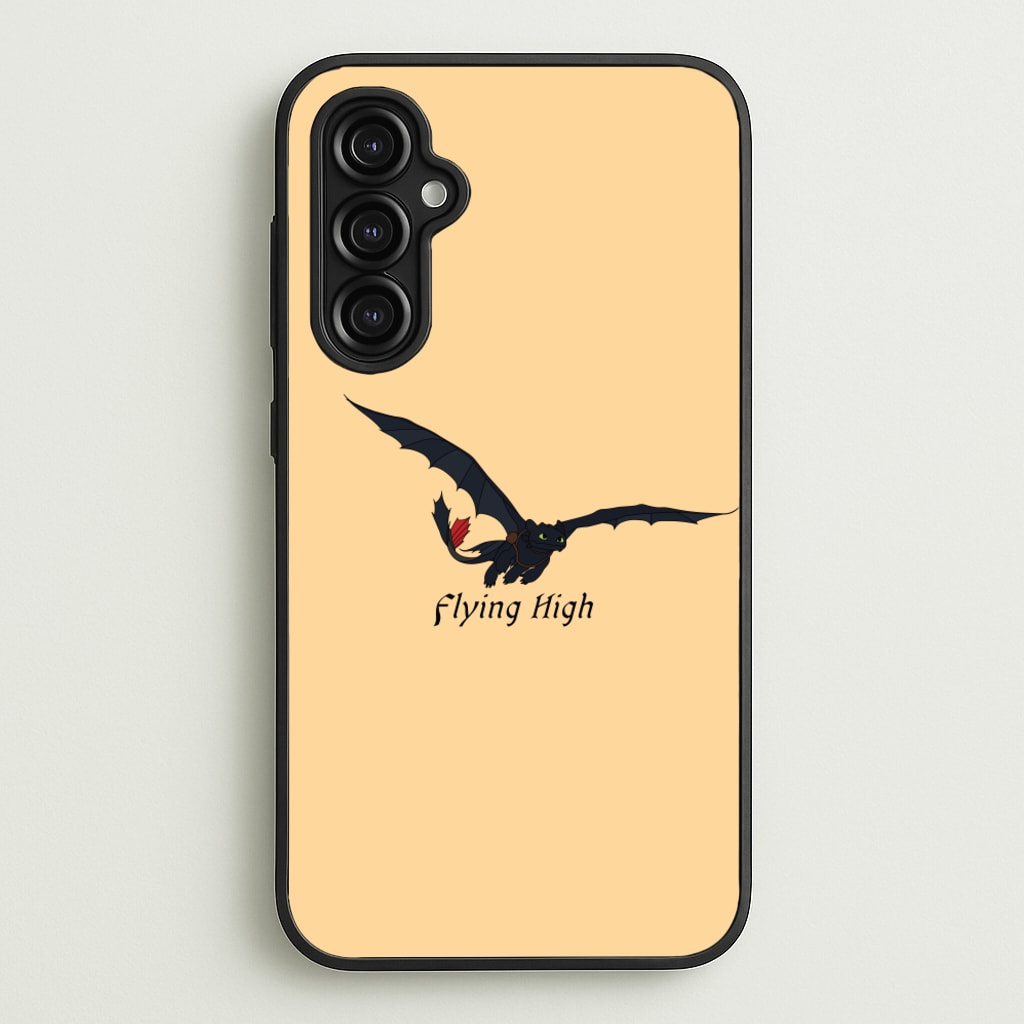 Dragon Flying High - How To Train Your Dragon Phone Case for Galaxy A14