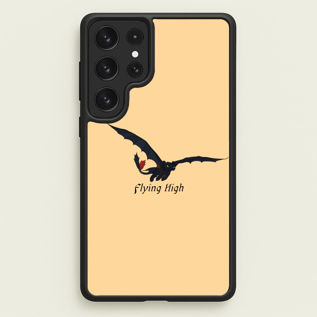 Dragon Flying High - How To Train Your Dragon Phone Case for Galaxy S22 Ultra