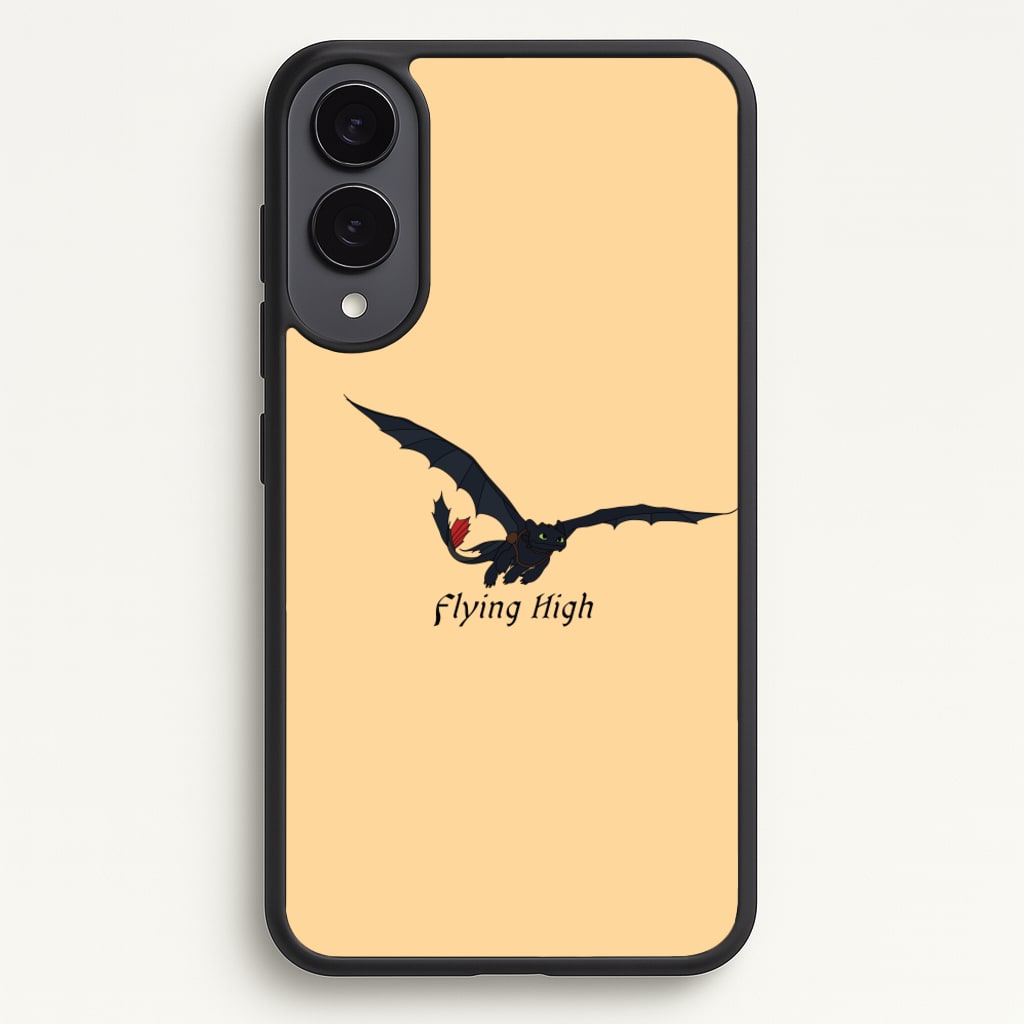 Dragon Flying High - How To Train Your Dragon Phone Case for Galaxy S25 Edge