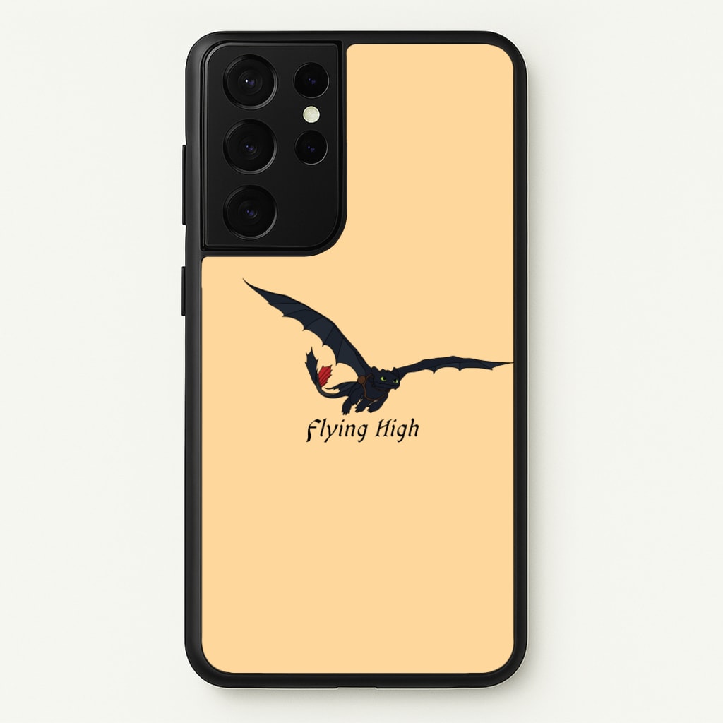Dragon Flying High - How To Train Your Dragon Phone Case for Galaxy S21 Ultra