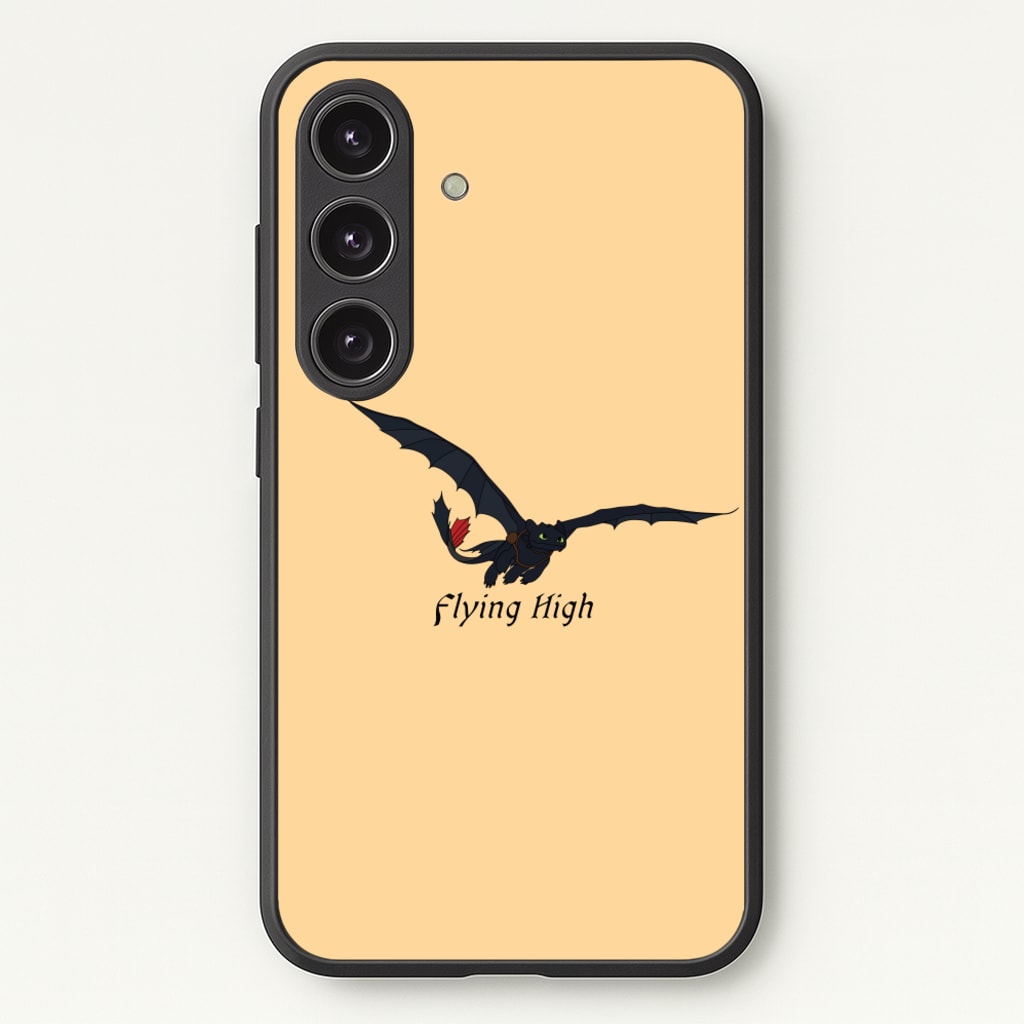 Dragon Flying High - How To Train Your Dragon Phone Case for Galaxy S25 Plus