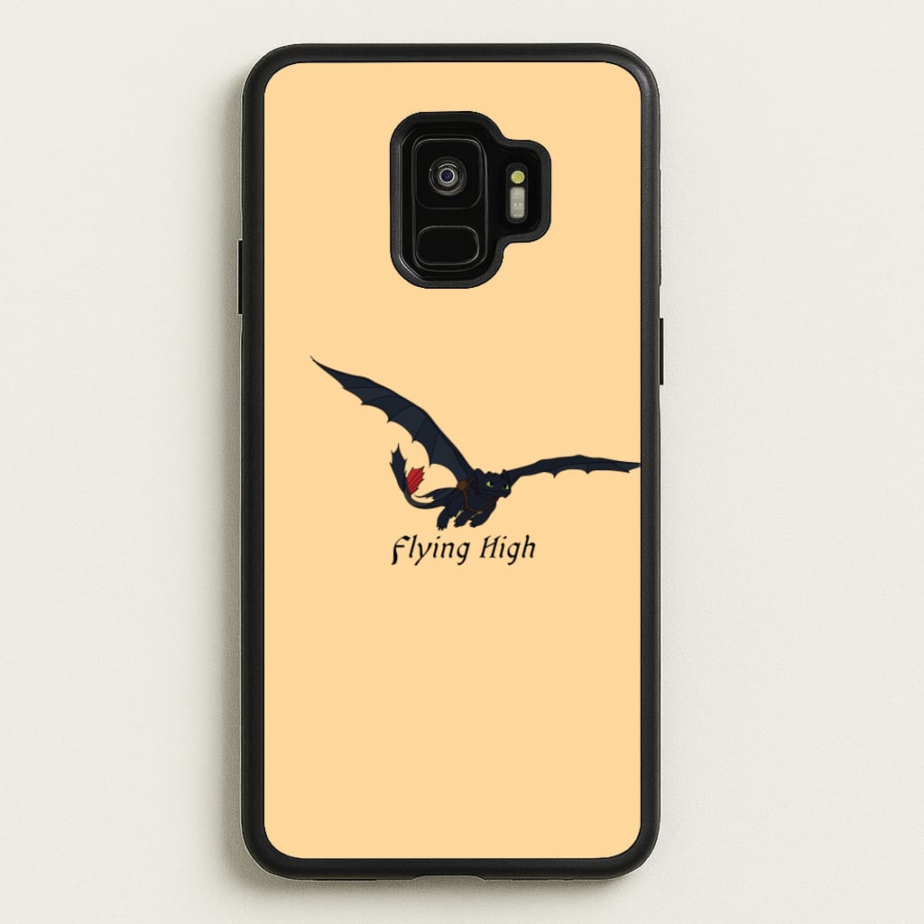 Dragon Flying High - How To Train Your Dragon Phone Case for Galaxy S9