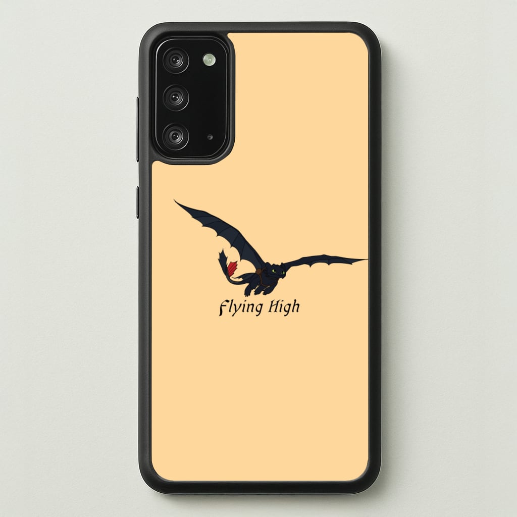 Dragon Flying High - How To Train Your Dragon Phone Case for Galaxy Note 20