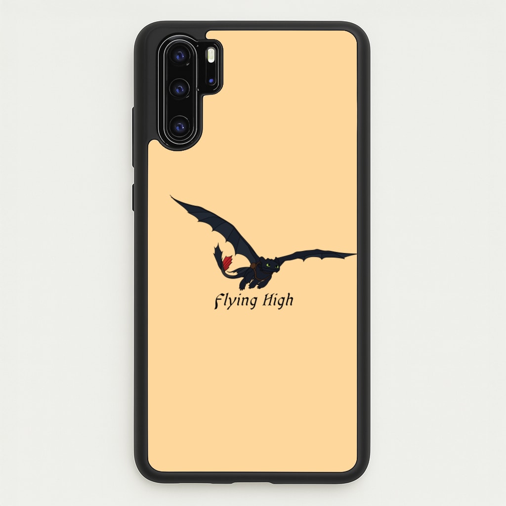 Dragon Flying High - How To Train Your Dragon Phone Case for Huawei P30 Pro