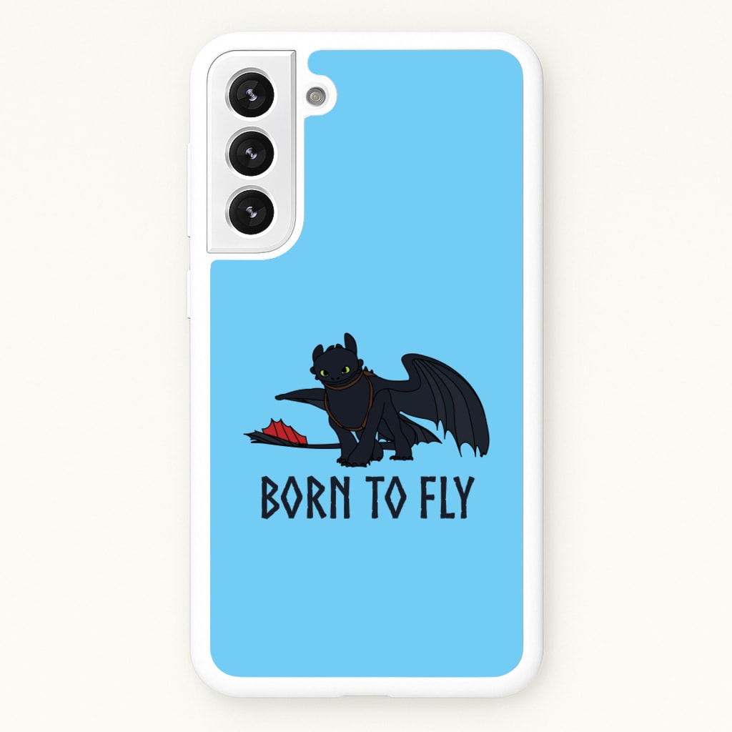 Dragon Born To Fly - How To Train Your Dragon Phone Case for Galaxy S22 Plus