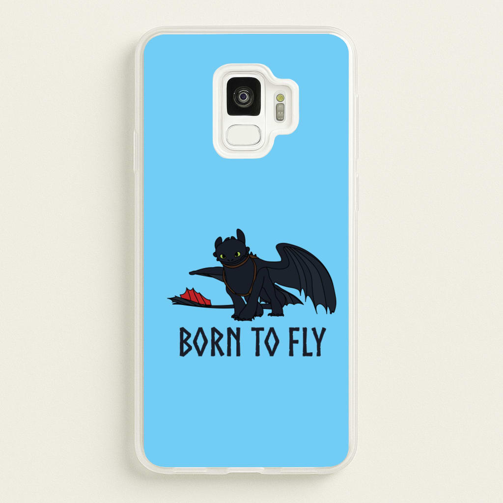 Dragon Born To Fly - How To Train Your Dragon Phone Case for Galaxy S9