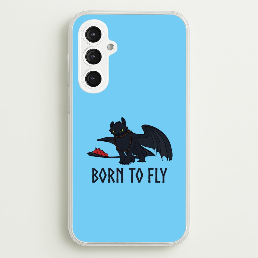 Dragon Born To Fly - How To Train Your Dragon Phone Case for Galaxy S23FE