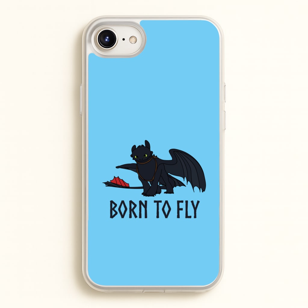 Dragon Born To Fly - How To Train Your Dragon Phone Case for iPhone 6 Plus / 7 Plus / 8 Plus