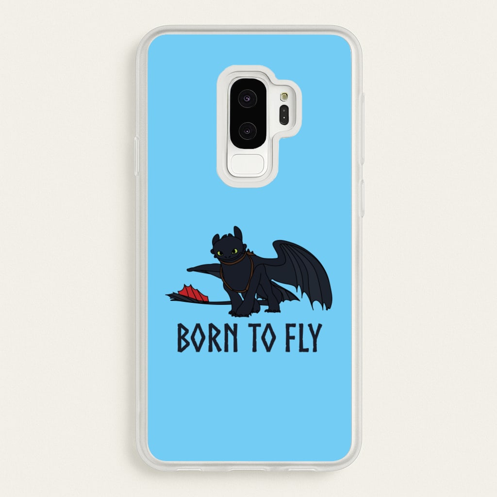 Dragon Born To Fly - How To Train Your Dragon Phone Case for Galaxy S9 Plus