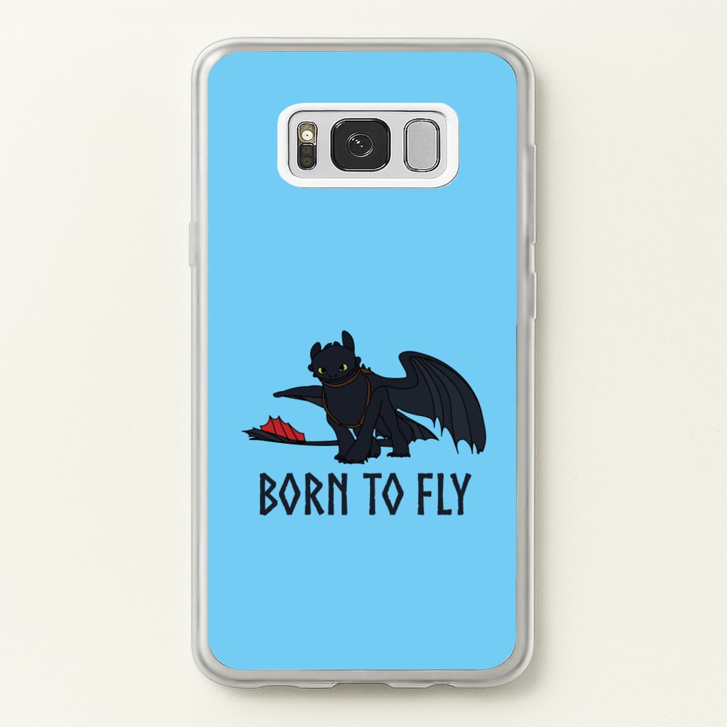 Dragon Born To Fly - How To Train Your Dragon Phone Case for Galaxy S8 Plus