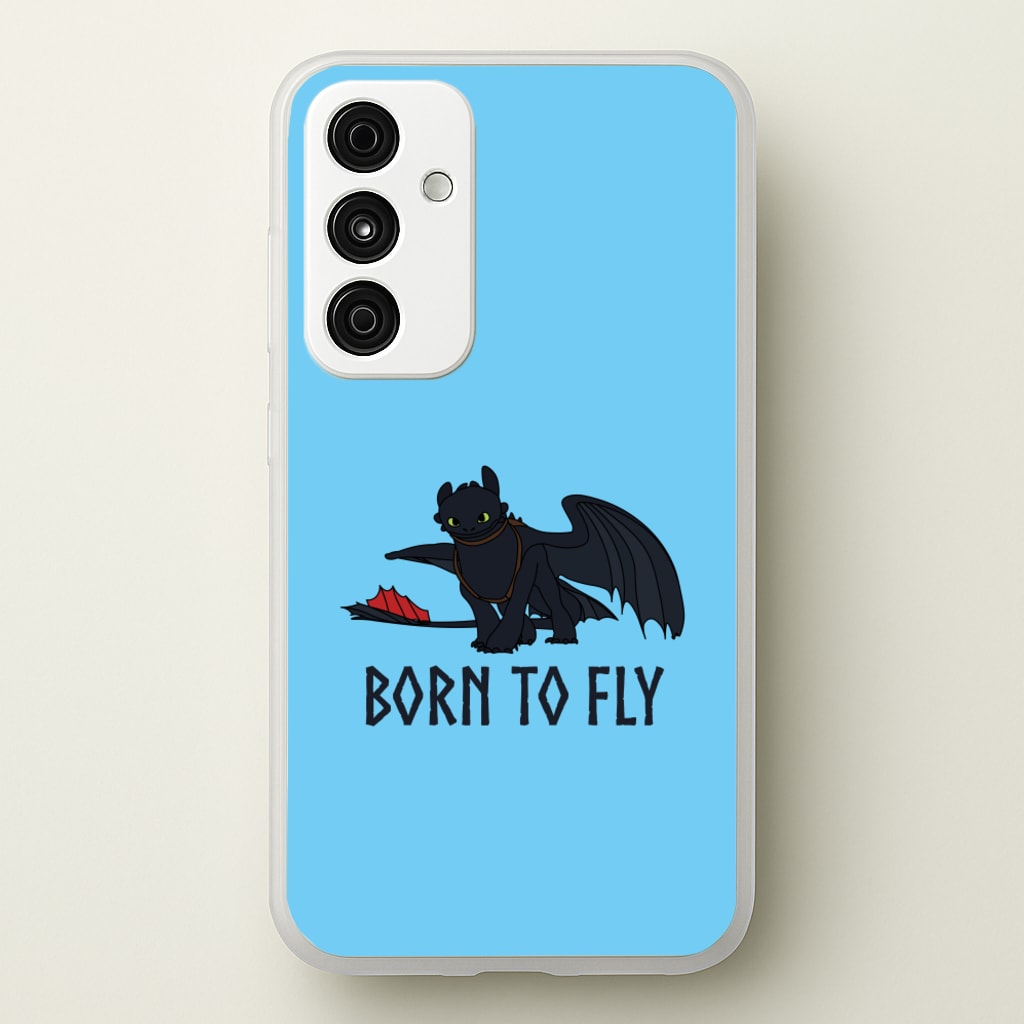 Dragon Born To Fly - How To Train Your Dragon Phone Case for Galaxy A55