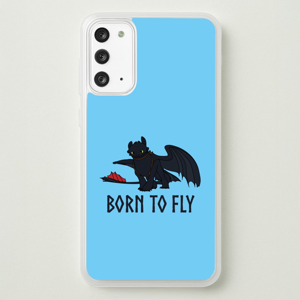 Dragon Born To Fly - How To Train Your Dragon Phone Case for Galaxy Note 20