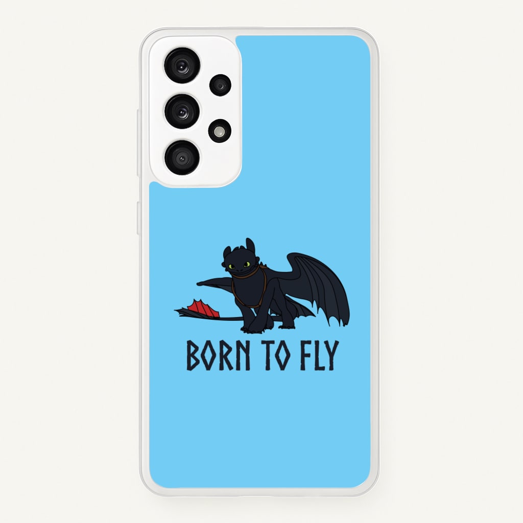 Dragon Born To Fly - How To Train Your Dragon Phone Case for Galaxy A53