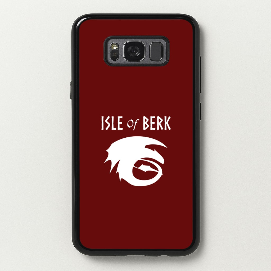 Isle Of Berk - How To Train Your Dragon Phone Case for Galaxy S8 Plus