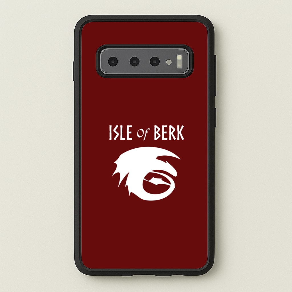 Isle Of Berk - How To Train Your Dragon Phone Case for Galaxy S10 Plus