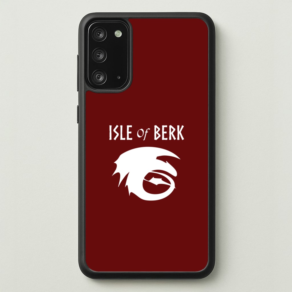 Isle Of Berk - How To Train Your Dragon Phone Case for Galaxy Note 20