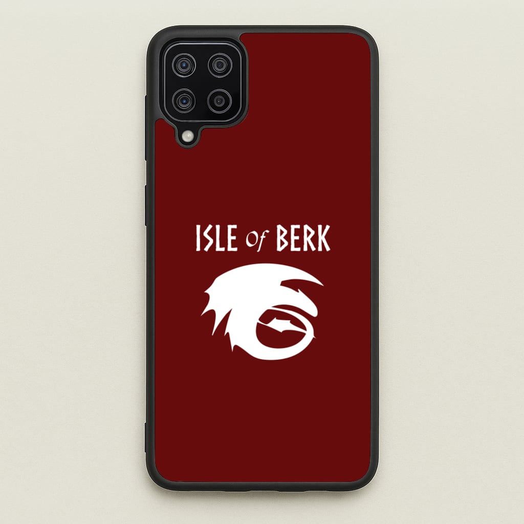 Isle Of Berk - How To Train Your Dragon Phone Case for Galaxy A12