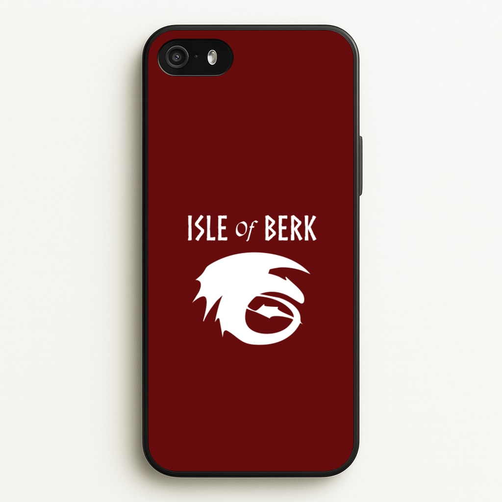 Isle Of Berk - How To Train Your Dragon Phone Case for iPhone 5 / 5s / SE 2016